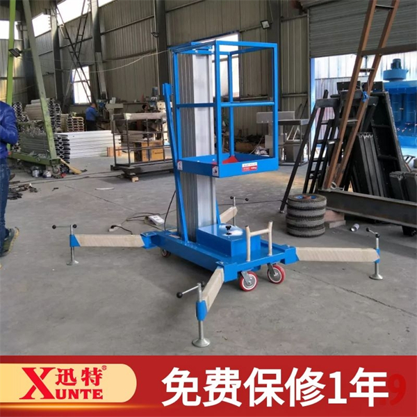 單柱鋁合金升降機銷售