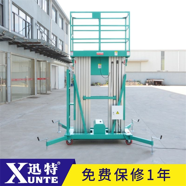 雙桅柱式鋁合金升降機