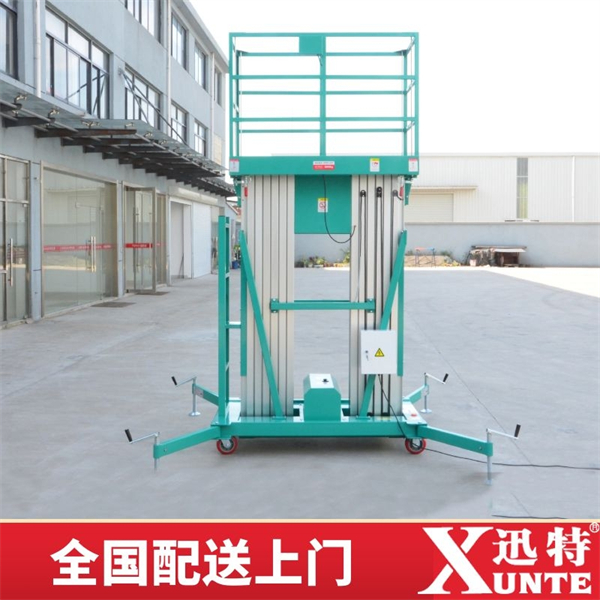 雙桅柱鋁合金升降機(jī)