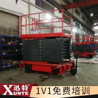 移動(dòng)液壓大臺(tái)面升降機(jī) 怎么用都好用[迅特]